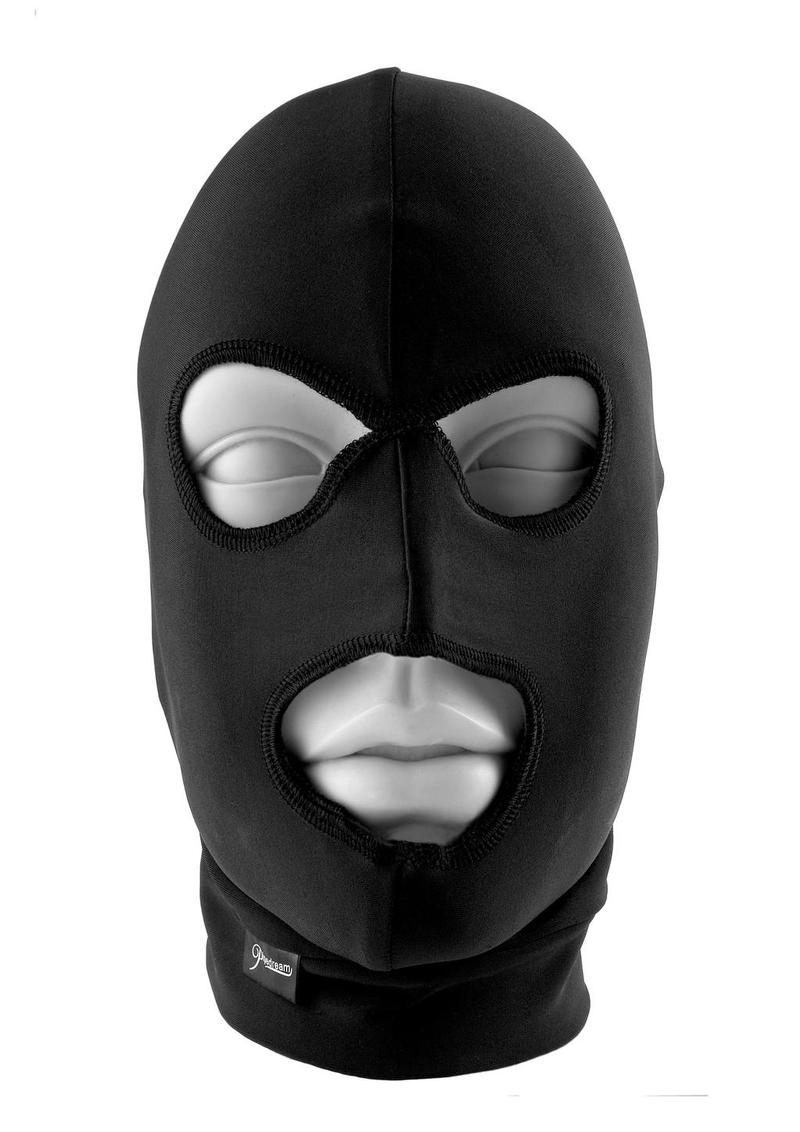 Load image into Gallery viewer, Fetish Fantasy Series Limited Edition Spandex Hood - Black
