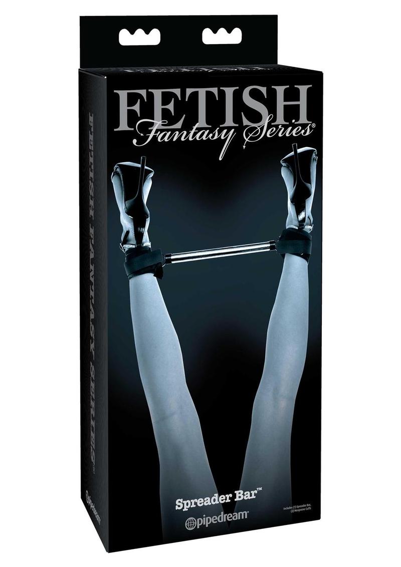 Load image into Gallery viewer, Fetish Fantasy Series Limited Edition Spreader Bar - Black
