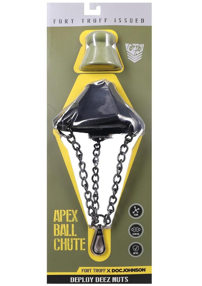 Load image into Gallery viewer, Fort Troff Apex Silicone Ball Chute - Black
