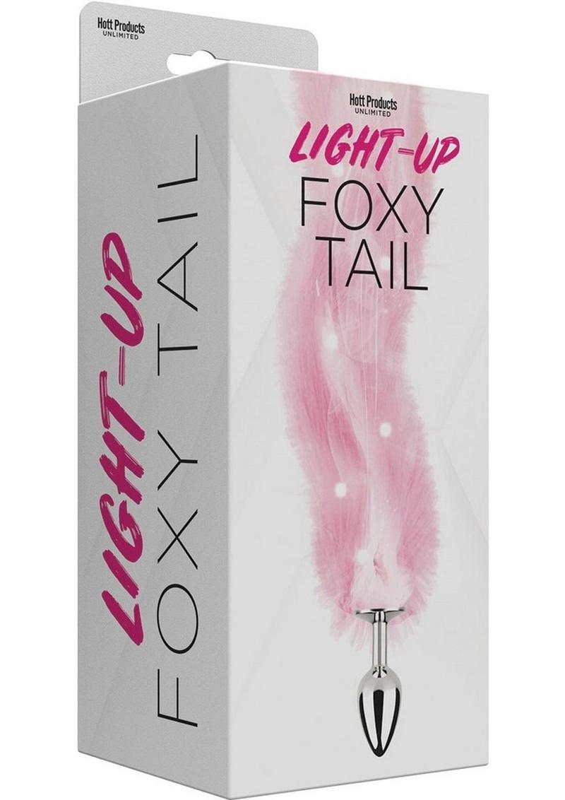 Load image into Gallery viewer, Foxy Tail Silicone Butt Plug - Pink
