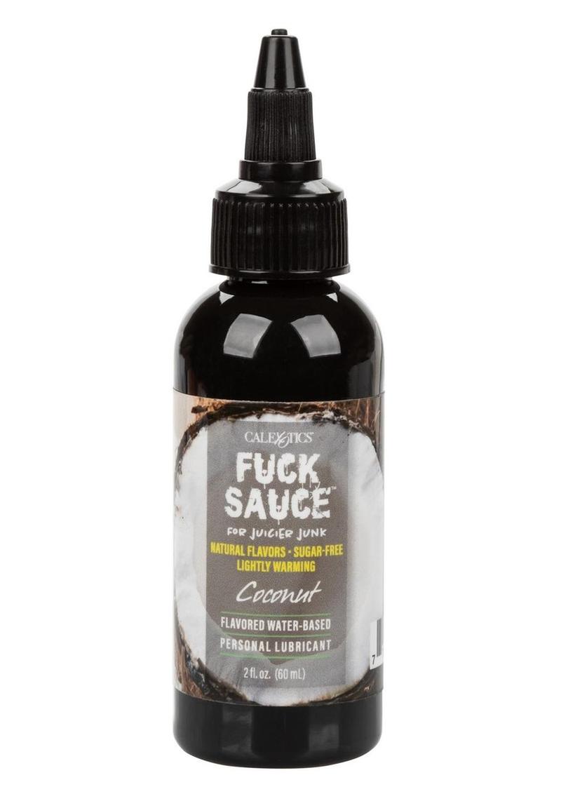 Load image into Gallery viewer, Fuck Sauce Flavored Water Based Personal Lubricant Coconut - 2oz
