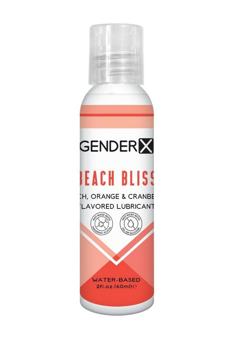 Load image into Gallery viewer, Gender X Beach Bliss Water Based Flavored Lubricant 2oz. - Peach
