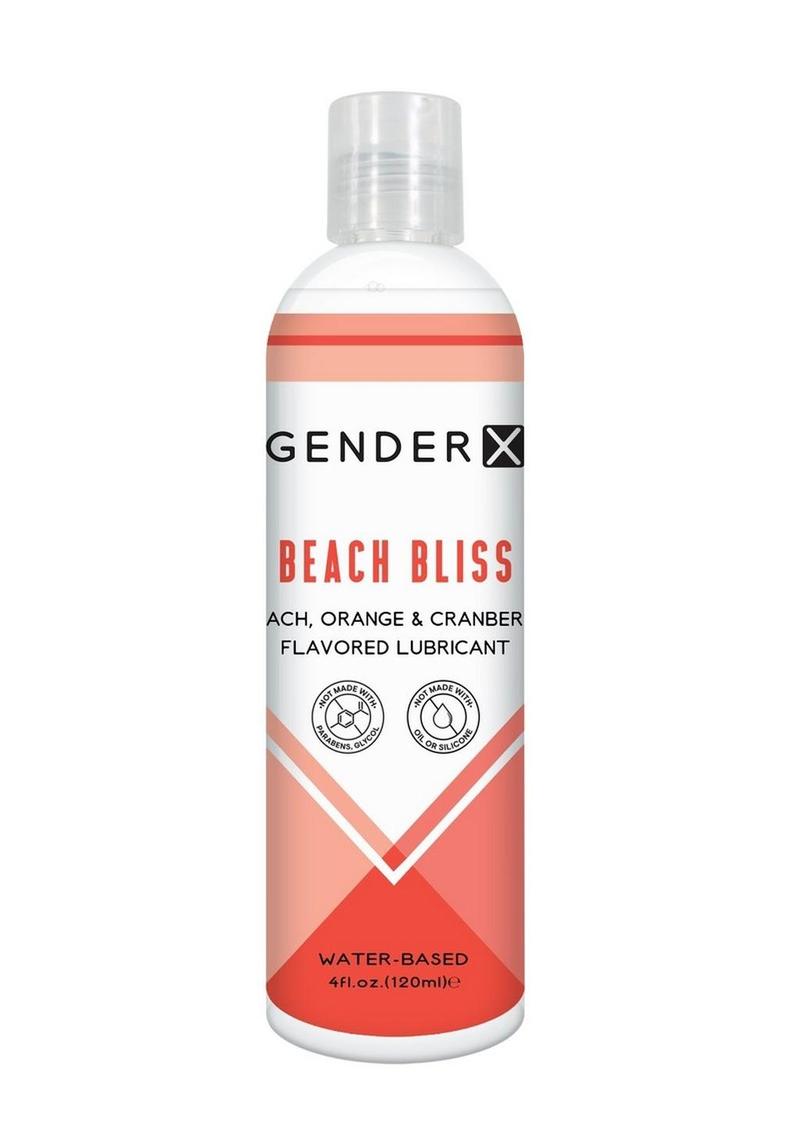 Load image into Gallery viewer, Gender X Beach Bliss Water Based Flavored Lubricant 4oz. - Peach
