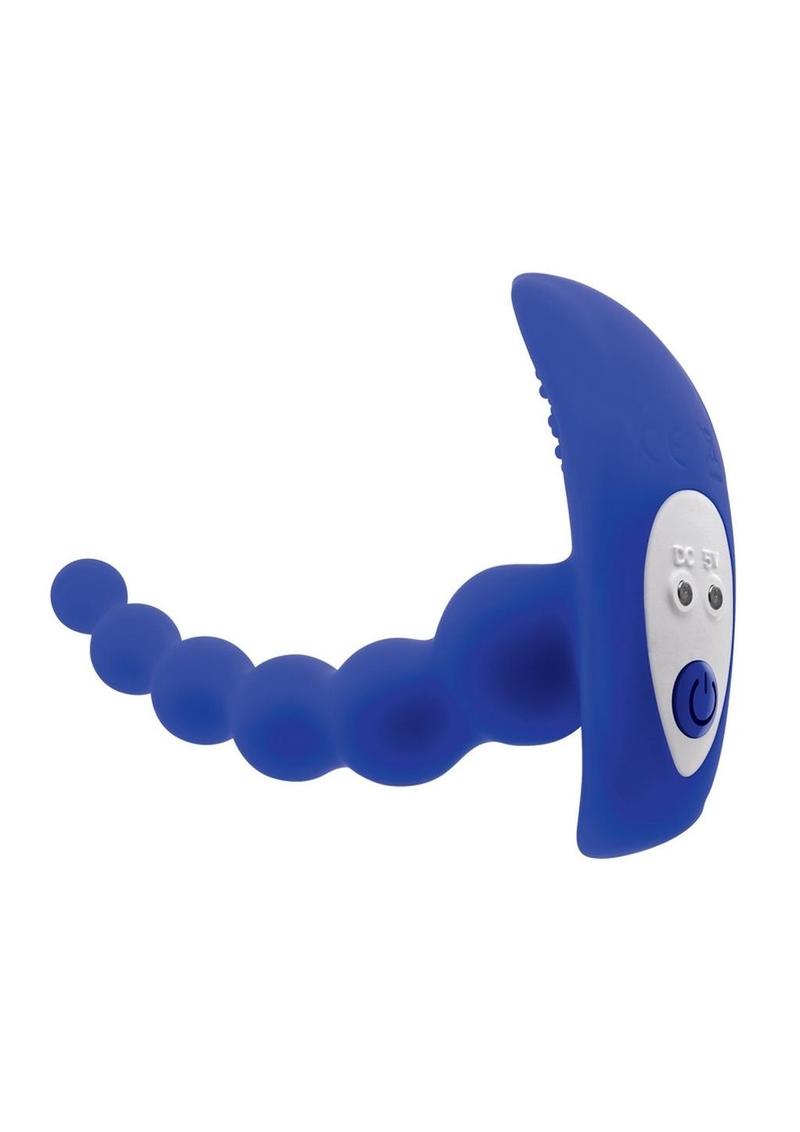 Load image into Gallery viewer, Gender X Beaded Pleasure Rechargeable Silicone Probe with Remote Control
