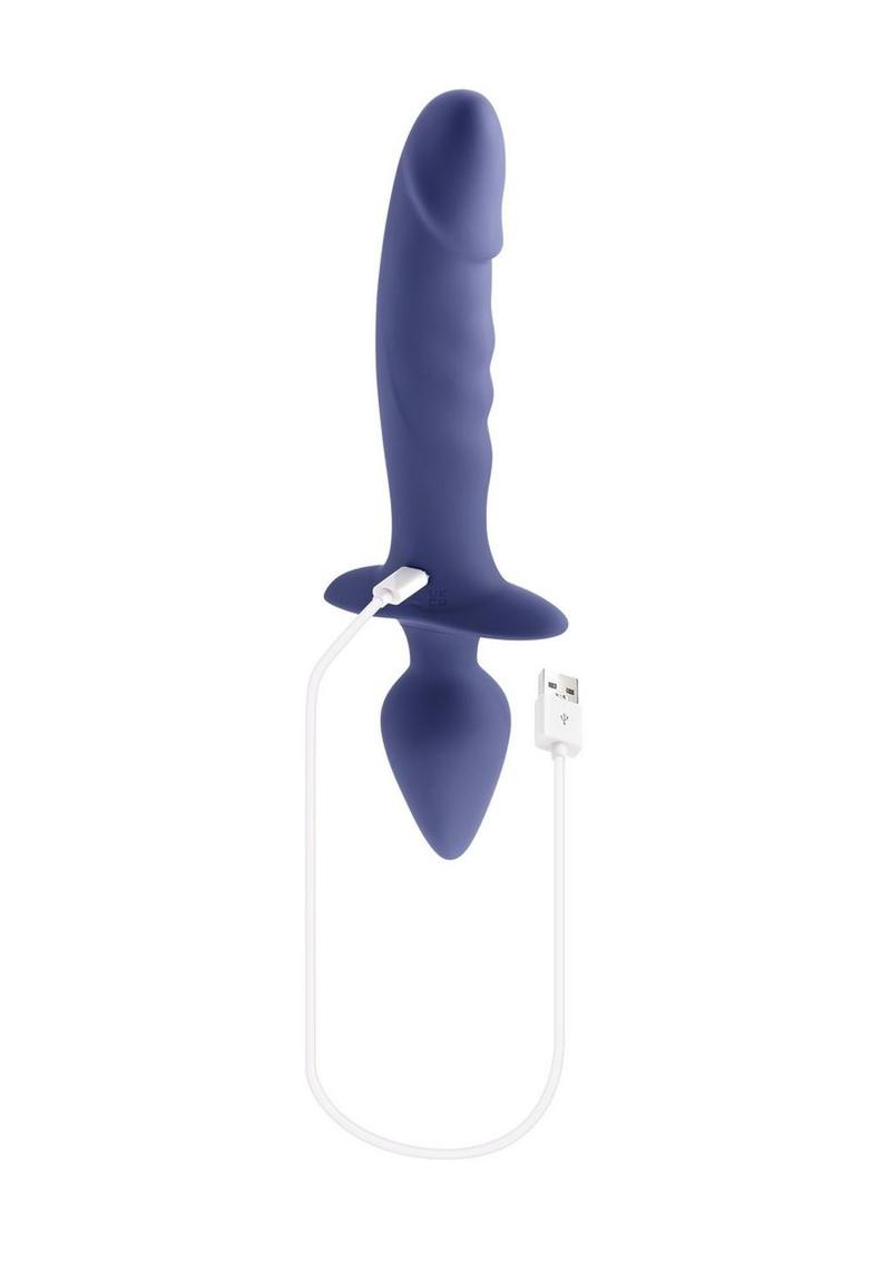 Load image into Gallery viewer, Gender X Dual Defender Rechargeable Silicone Dual Vibrator
