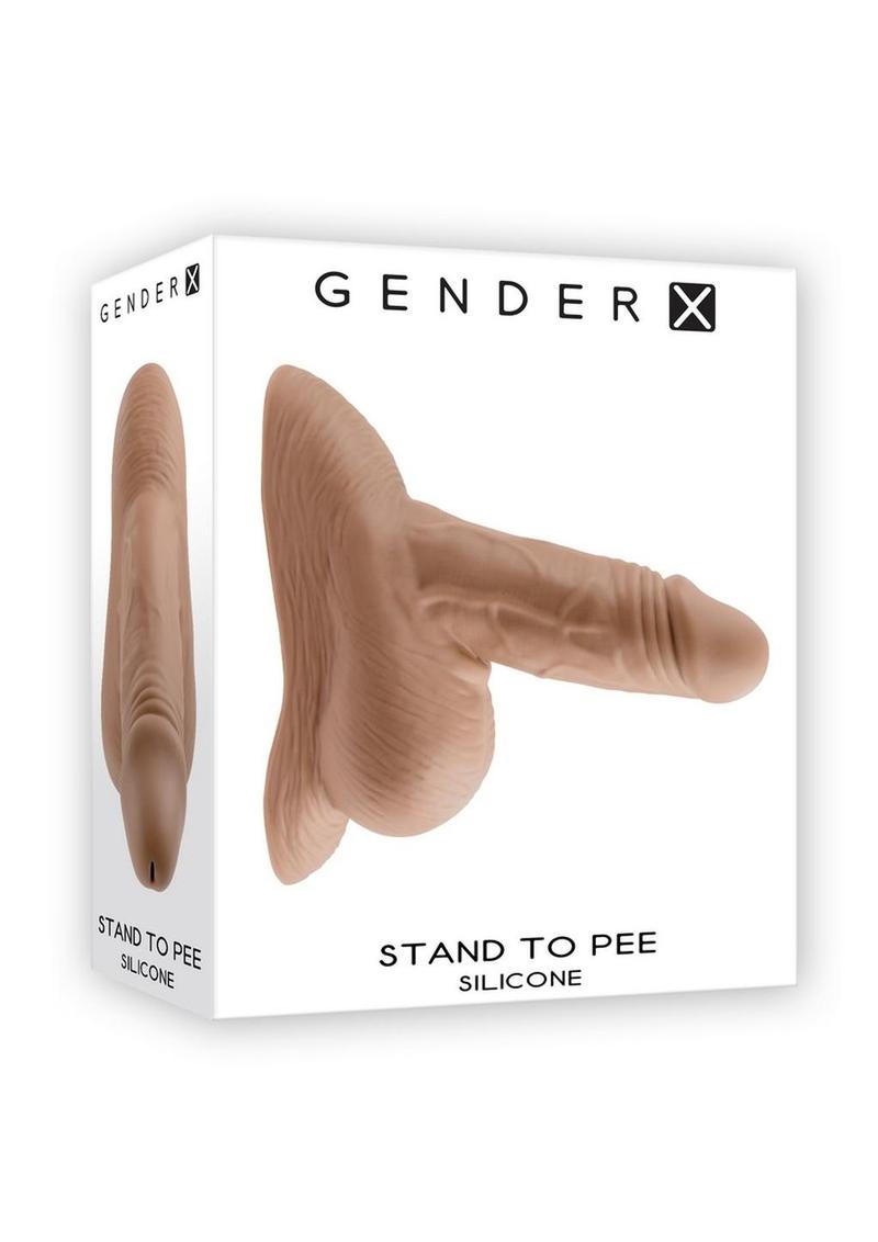 Load image into Gallery viewer, Gender X Silicone Realistic Stand to Pee Funnel - Caramel
