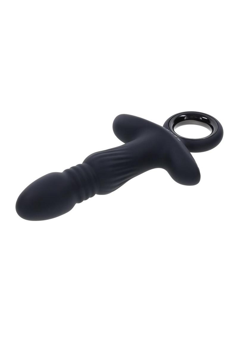 Load image into Gallery viewer, Gender X Slayer Rechargeable Silicone Thrusting Anal Vibrator
