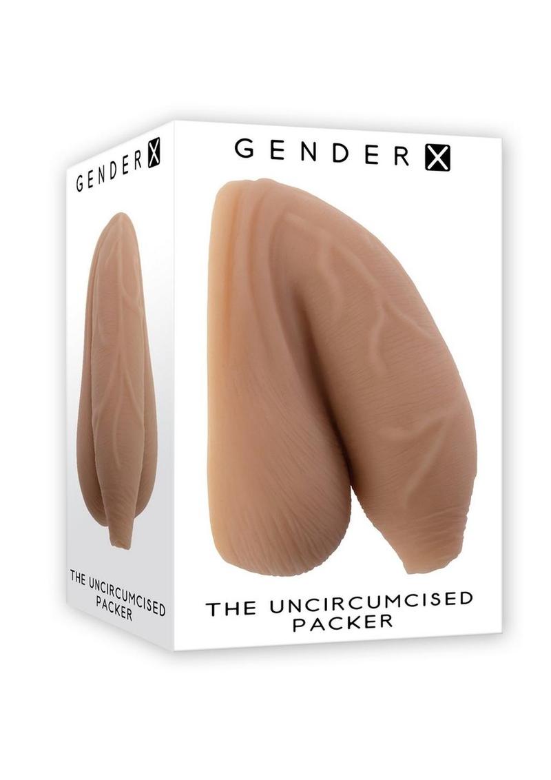 Load image into Gallery viewer, Gender X Tpe Uncircumsized Packer Dildo - Caramel
