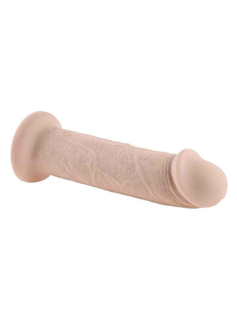 Load image into Gallery viewer, Girthy Vibrating Rechargeable Silicone Dildo
