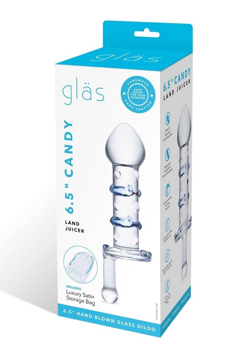 Load image into Gallery viewer, Glas Candy Land Juicer Dildo - Clear
