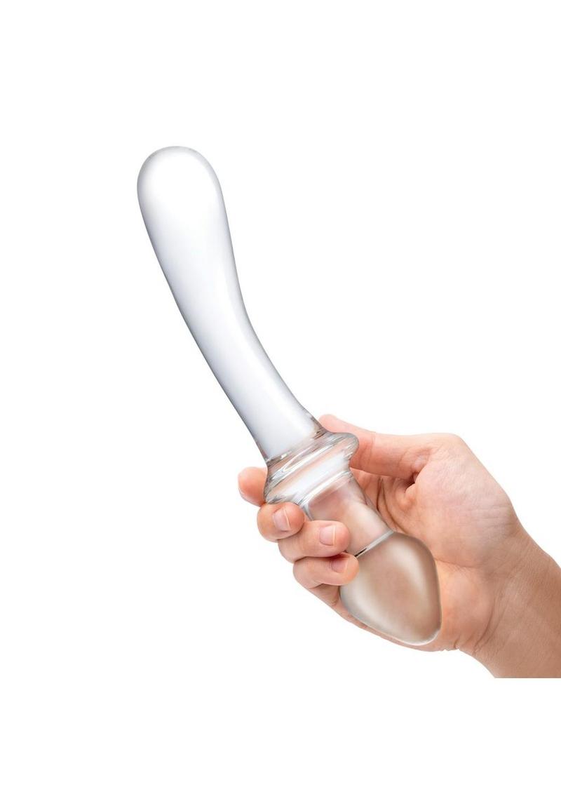 Load image into Gallery viewer, Glas Classic Curved Dual-Ended Dildo
