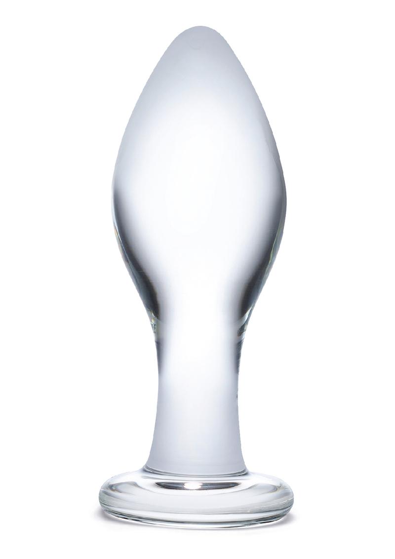 Load image into Gallery viewer, Glas Classic Glass Butt Plug - Clear - 4in
