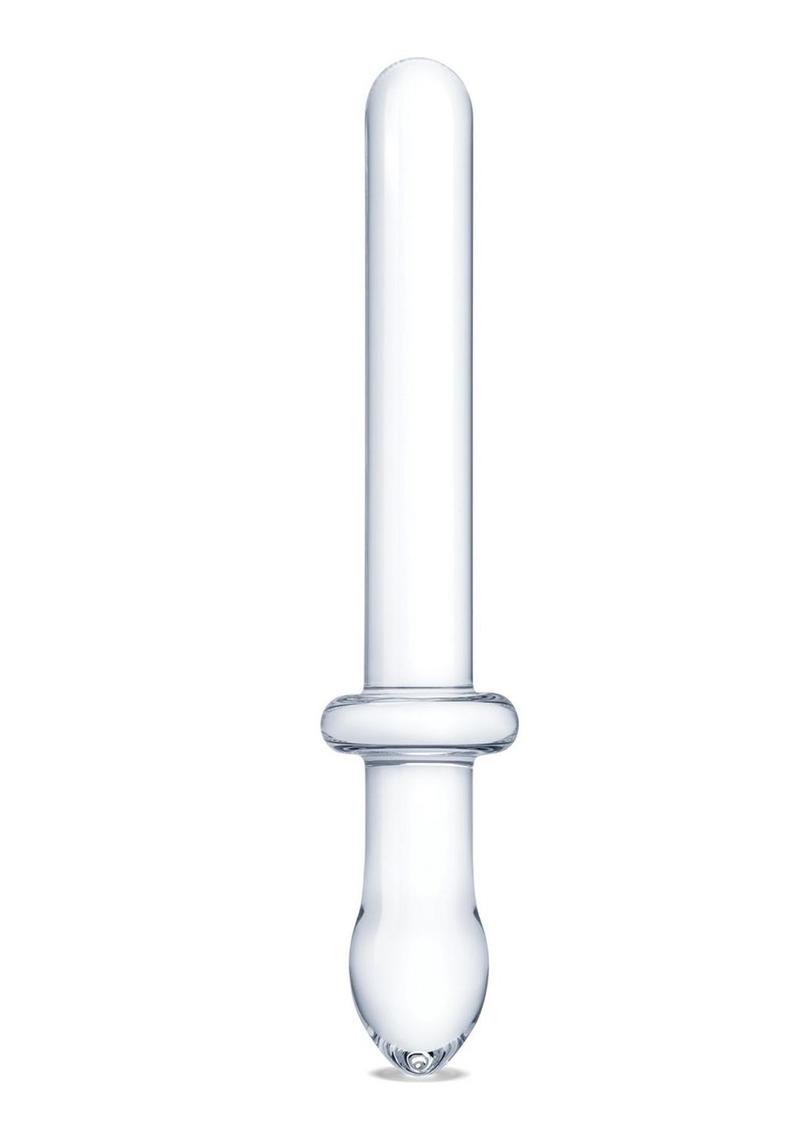 Load image into Gallery viewer, Glas Classic Smooth Dual-Ended Dildo - Clear - 9.25in
