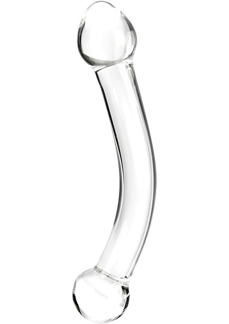 Load image into Gallery viewer, Glas Curved Glass G-Spot Stimulator - Clear - 7in
