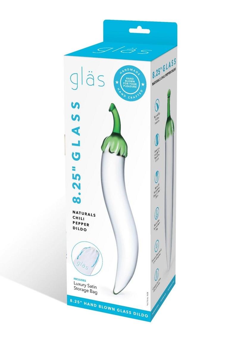 Load image into Gallery viewer, Glas Glass Naturals Chili Pepper Dildo
