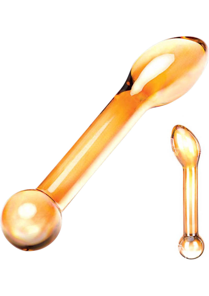 Load image into Gallery viewer, Glas Honey Dripper Anal Slider - Orange
