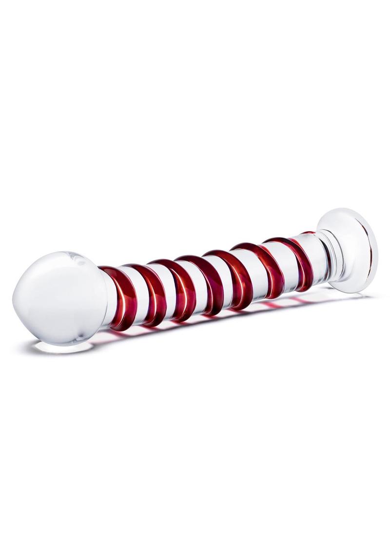 Load image into Gallery viewer, Glas Mr. Swirly Glass Dildo
