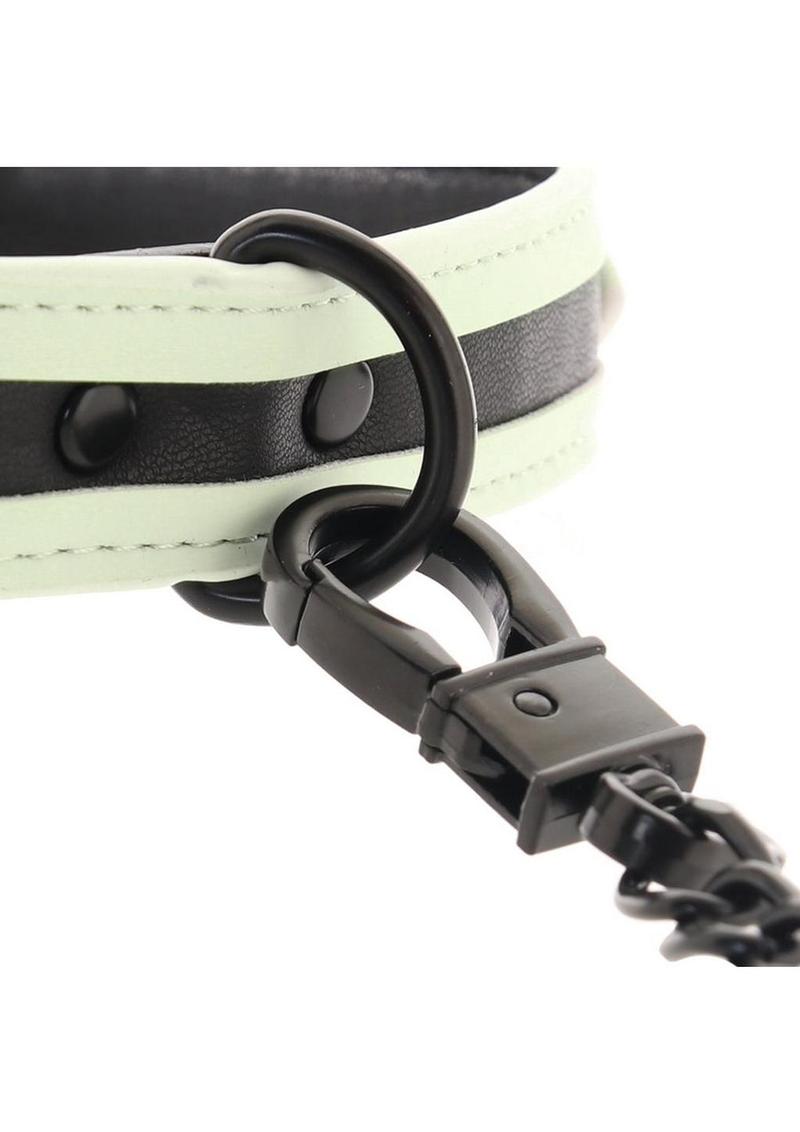 Load image into Gallery viewer, Glo Bondage Glow In The Dark Collar and Leash
