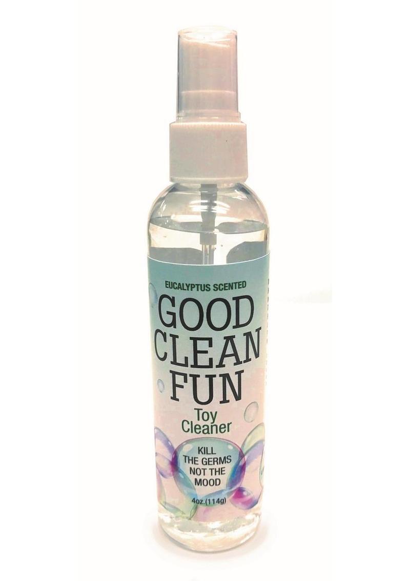 Load image into Gallery viewer, Good Clean Fun Toy Cleaning Spray Eucalyptus - 4oz
