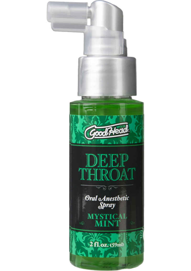 Load image into Gallery viewer, Goodhead Deep Throat Oral Anesthetic Spray Mystical Mint - 2oz
