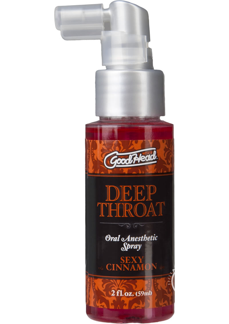 Load image into Gallery viewer, Goodhead Deep Throat Oral Anesthetic Spray Sexy Cinnamon - 2oz
