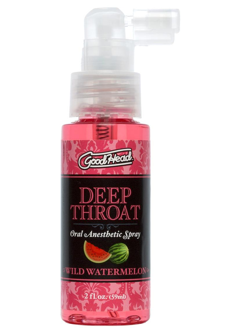 Goodhead Deep Throat Oral Anesthetic Spray Wild Watermelon - 2oz