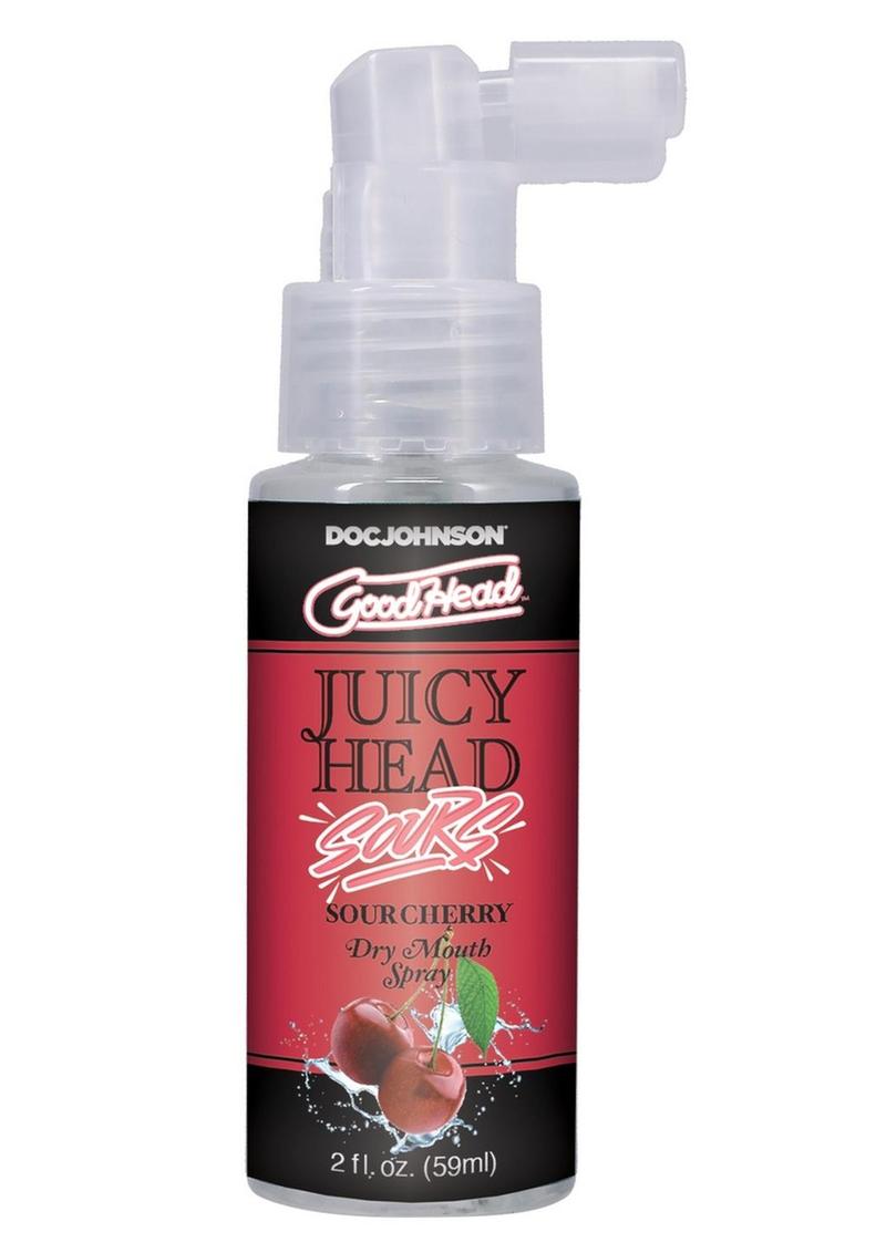 Load image into Gallery viewer, Goodhead Juicy Head Dry Mouth Spray - Sour Cherry - 2oz
