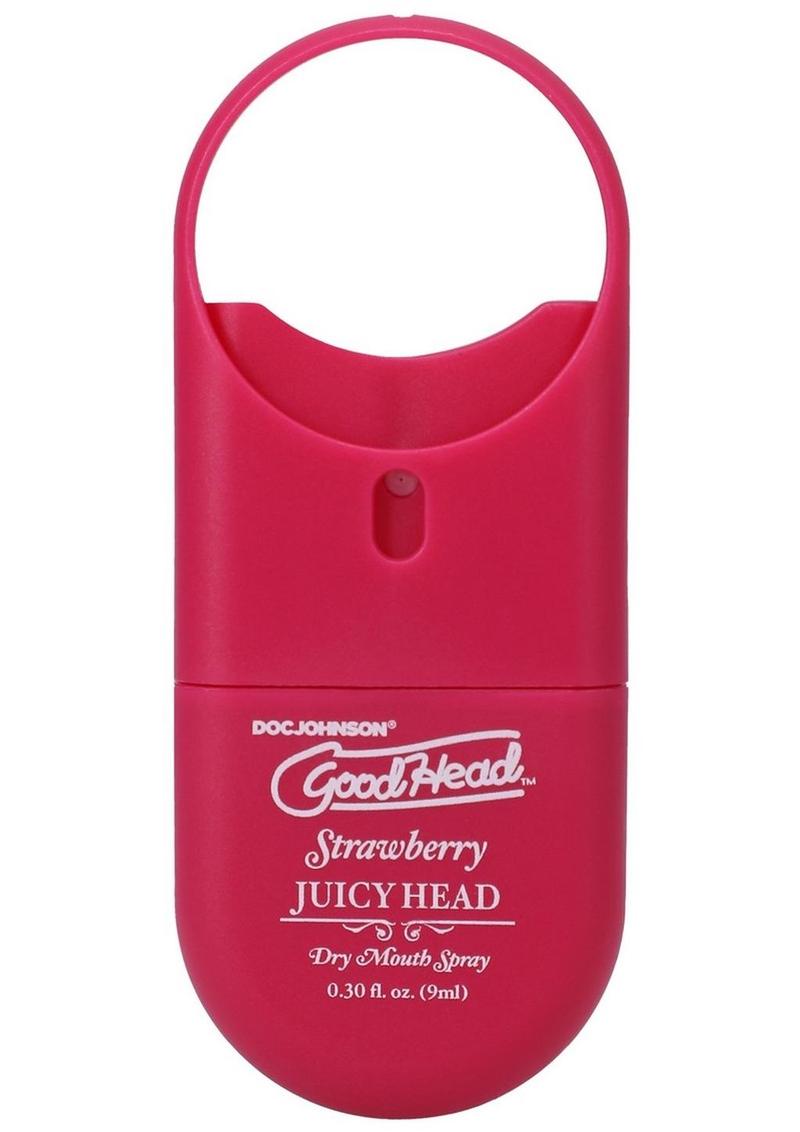 Load image into Gallery viewer, Goodhead Juicy Head Dry Mouth Spray To-Go Strawberry - .30oz
