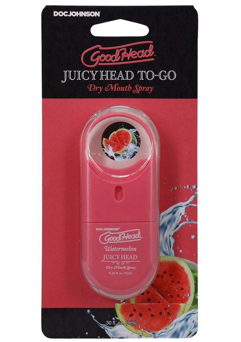 Load image into Gallery viewer, Goodhead Juicy Head Dry Mouth Spray To-Go Watermelon - .30oz
