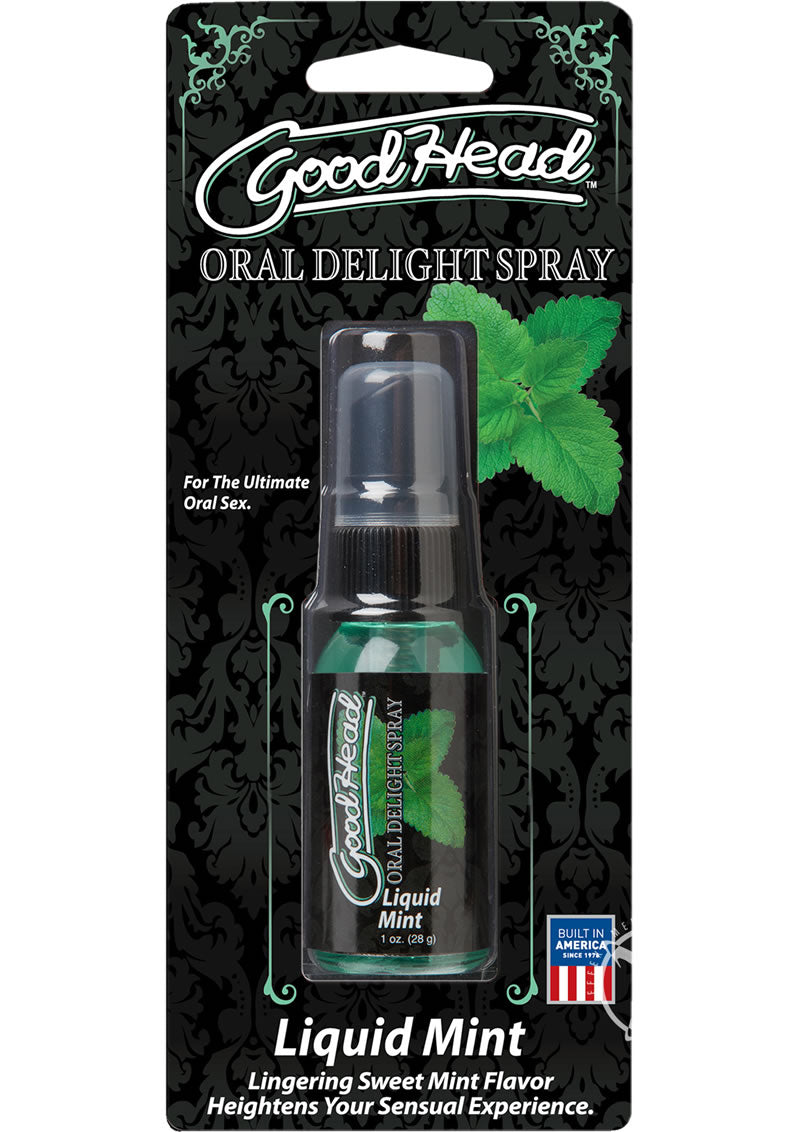 Load image into Gallery viewer, Goodhead Oral Delight Spray Liquid Mint - 1oz
