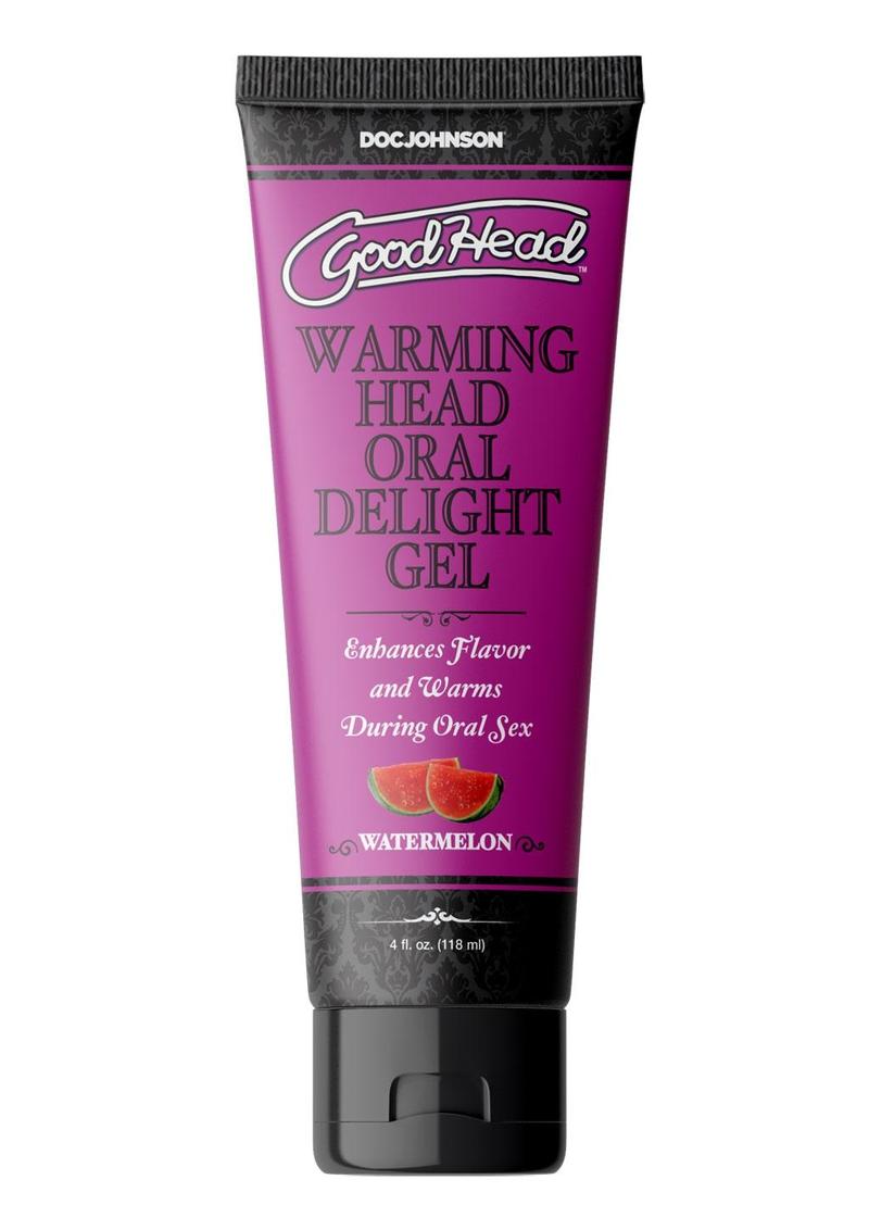 Load image into Gallery viewer, Goodhead Warming Head Oral Delight Gel Flavored Watermelon - 4oz
