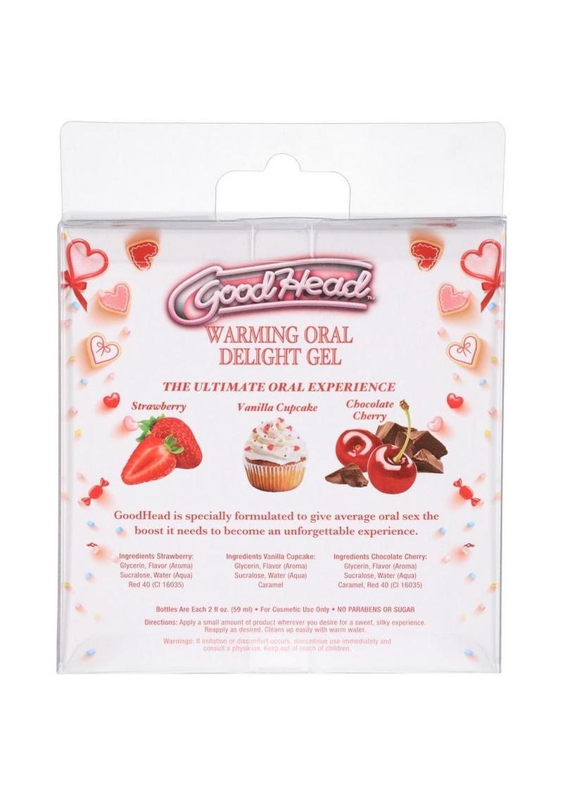 Load image into Gallery viewer, Goodhead Warming Oral Delight Gel Assorted Flavors
