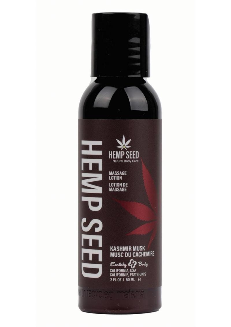 Load image into Gallery viewer, Hemp Seed Massage Lotion Kashmir Musk - 2oz
