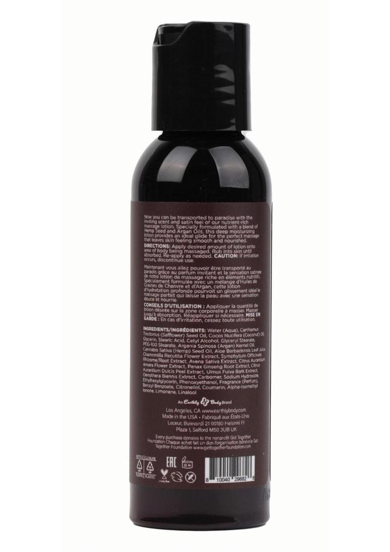 Load image into Gallery viewer, Hemp Seed Massage Lotion Kashmir Musk - 2oz
