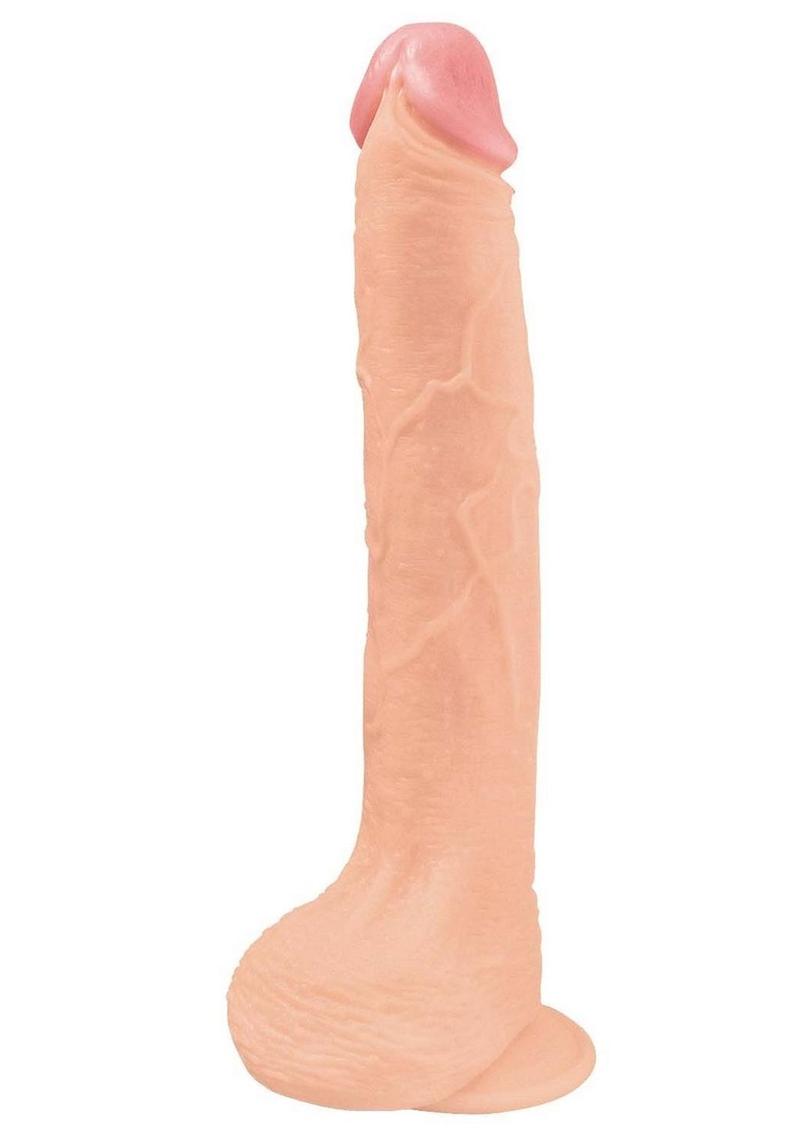 Load image into Gallery viewer, Hero Straight Cock Realistic Dildo with Suction Cup - Vanilla - 11in
