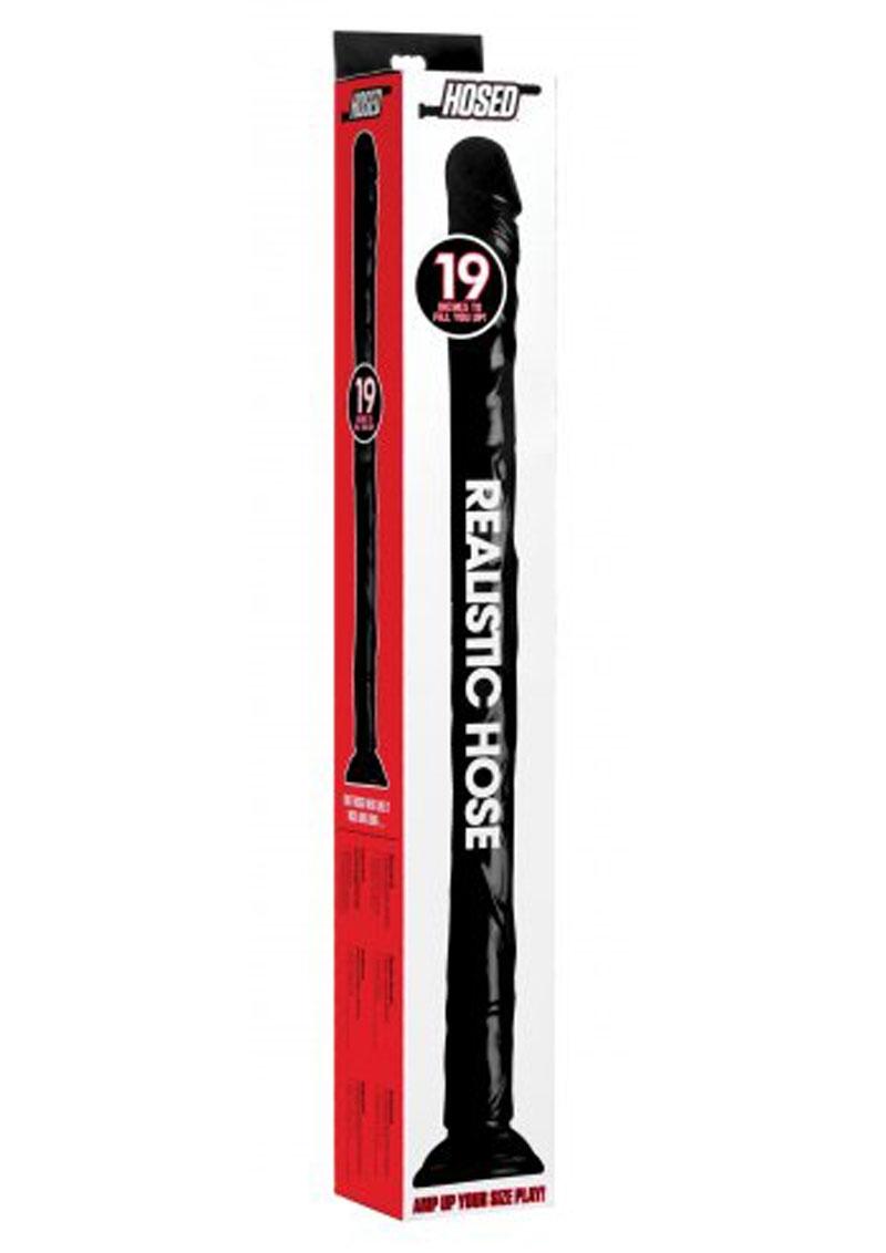 Load image into Gallery viewer, Hosed Realistic Hose - 19in Long - Black
