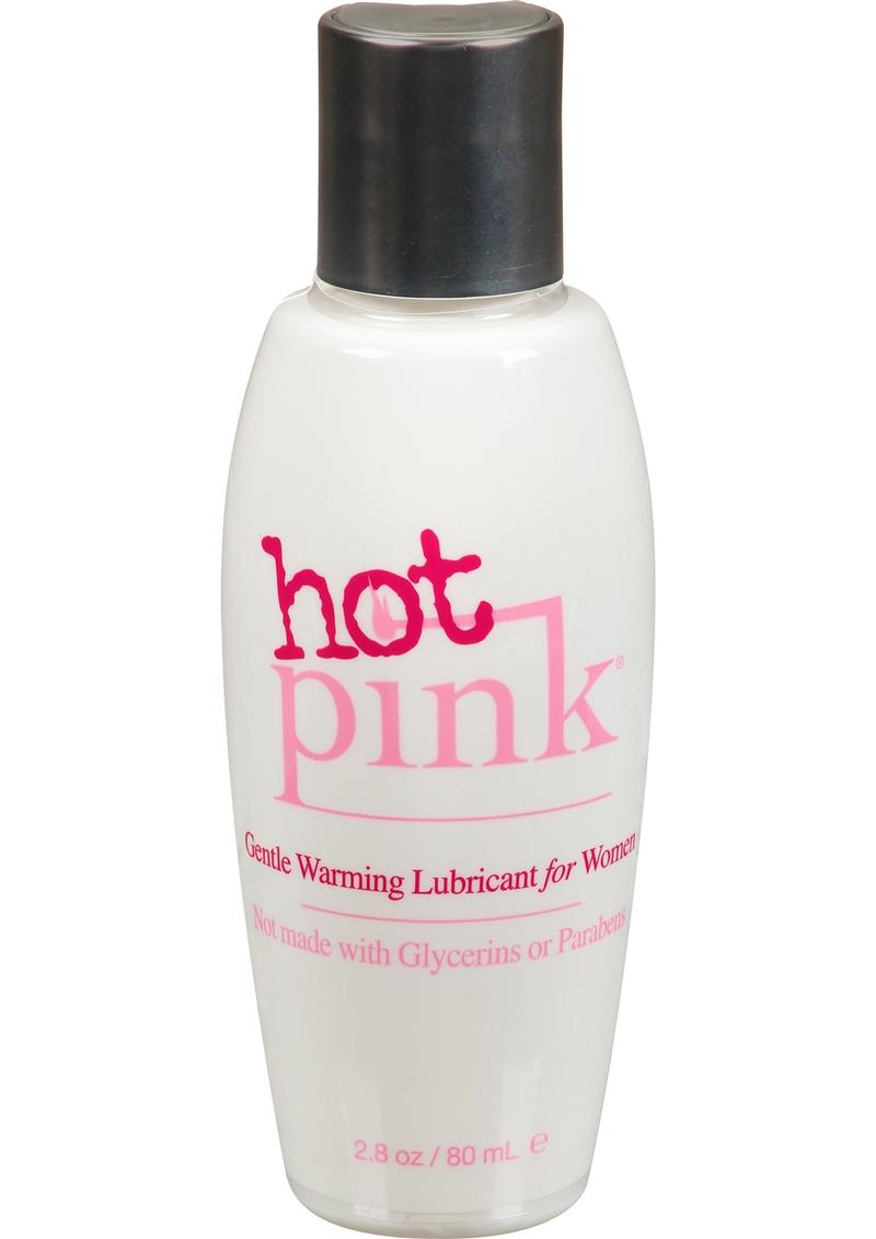 Load image into Gallery viewer, Hot Pink Water Based Warming Lubricant - 2.8oz
