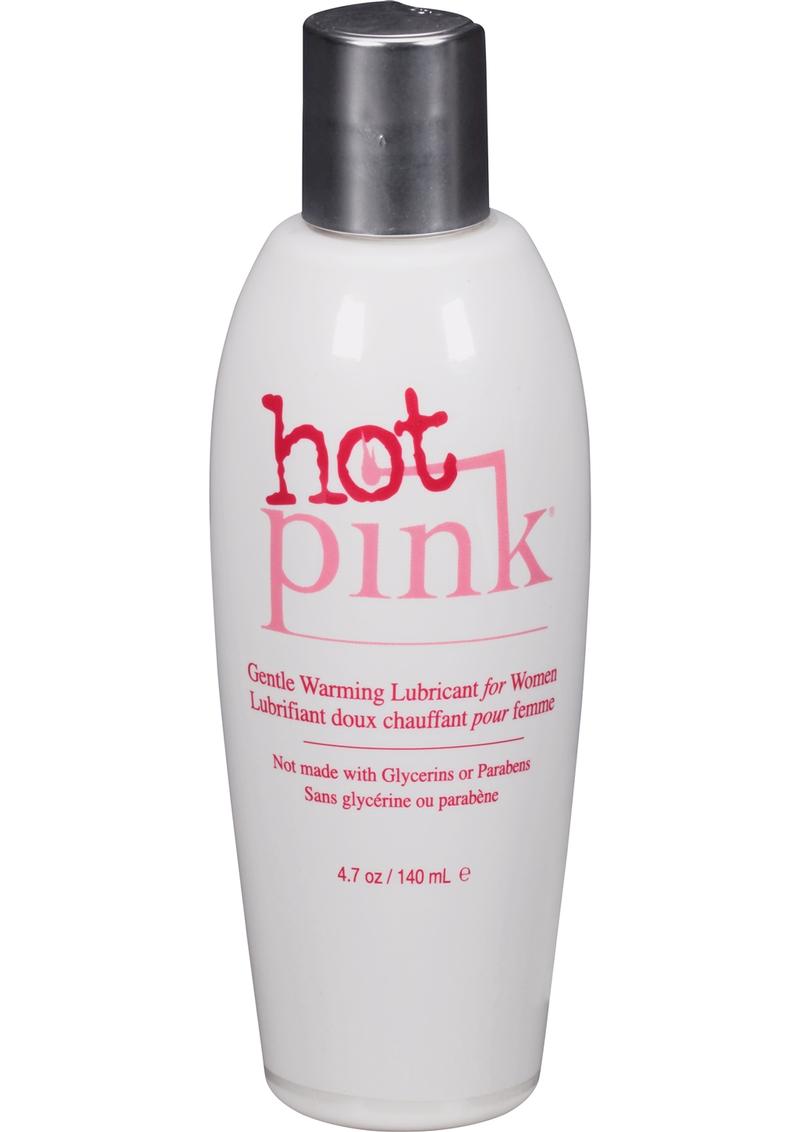 Load image into Gallery viewer, Hot Pink Water Based Warming Lubricant - 4.7oz
