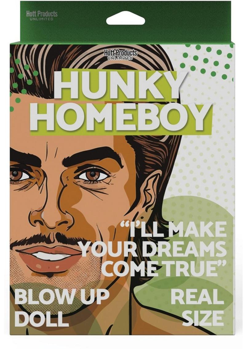 Load image into Gallery viewer, Hunky Homeboy Inflatable Doll - Caramel
