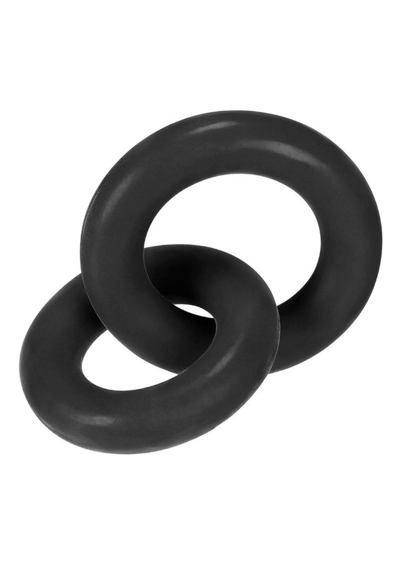 Load image into Gallery viewer, Hunkyjunk Duo Silicone Double Cock Ring
