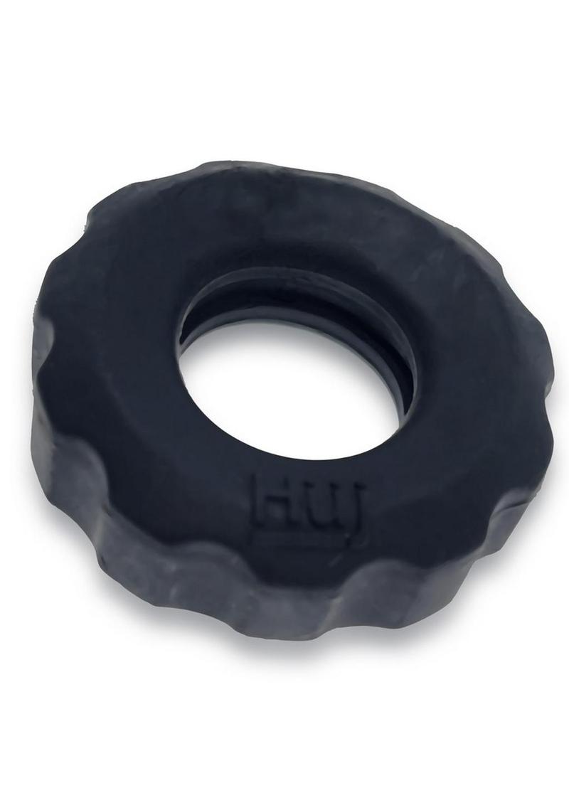 Load image into Gallery viewer, Hunkyjunk Huj Cockrings - Black/Tar Ice - 3 Pack
