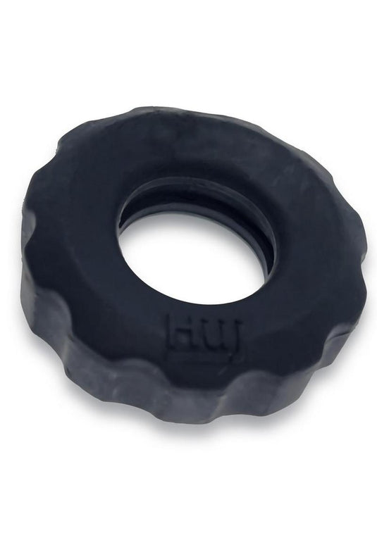 Hunkyjunk Huj Cockrings - Black/Tar Ice - 3 Pack