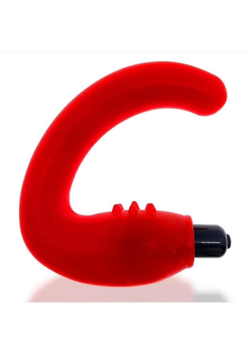 Load image into Gallery viewer, Hunkyjunk Hummer Silicone Vibrating Prostate Pegger - Neon Pink/Pink
