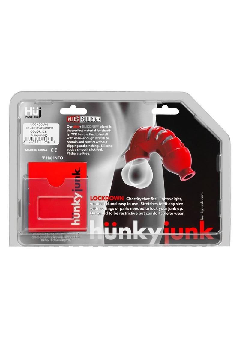 Load image into Gallery viewer, Hunkyjunk Lockdown Silicone Chastity Cage
