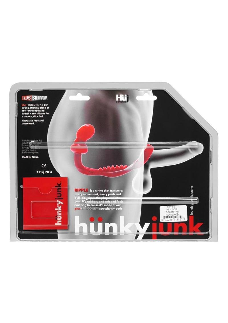 Load image into Gallery viewer, Hunkyjunk Ripple Silicone Textured Asslock
