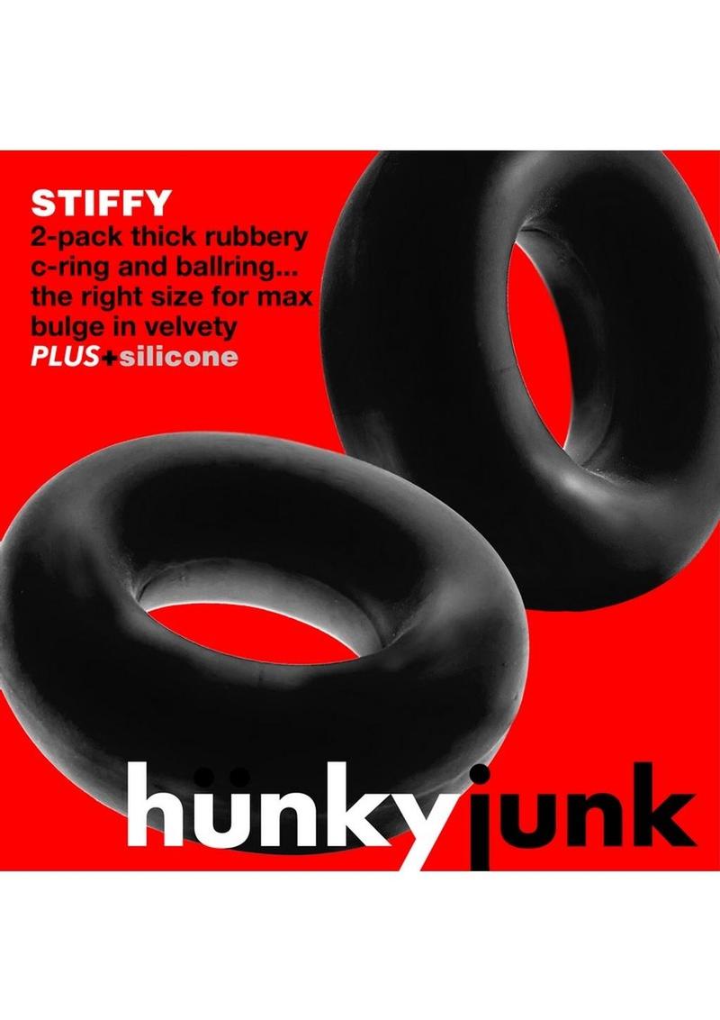 Load image into Gallery viewer, Hunkyjunk Stiffy Bulge Silicone Cock Rings
