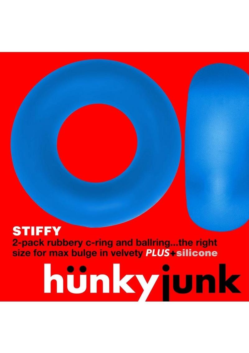 Load image into Gallery viewer, Hunkyjunk Stiffy Bulge Silicone Cock Rings
