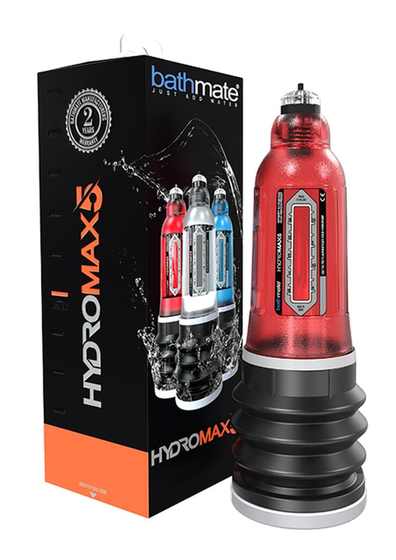 Load image into Gallery viewer, Hydromax5 Penis Pump - Red
