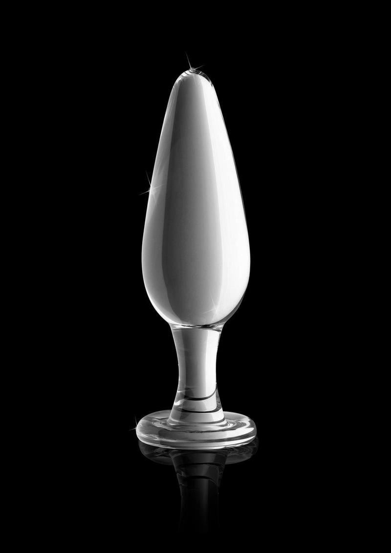 Load image into Gallery viewer, Icicles No. 26 Glass Anal Plug - Clear
