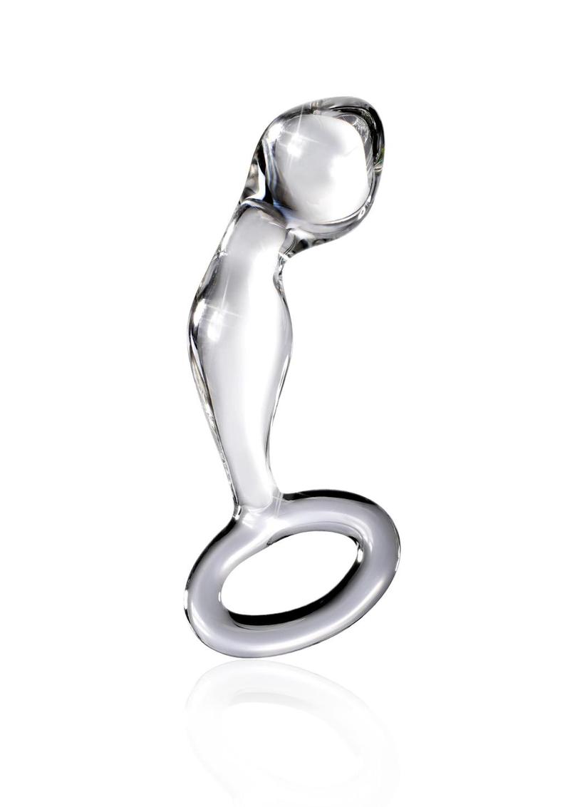 Load image into Gallery viewer, Icicles No 46 Glass Anal P-Spot Plug
